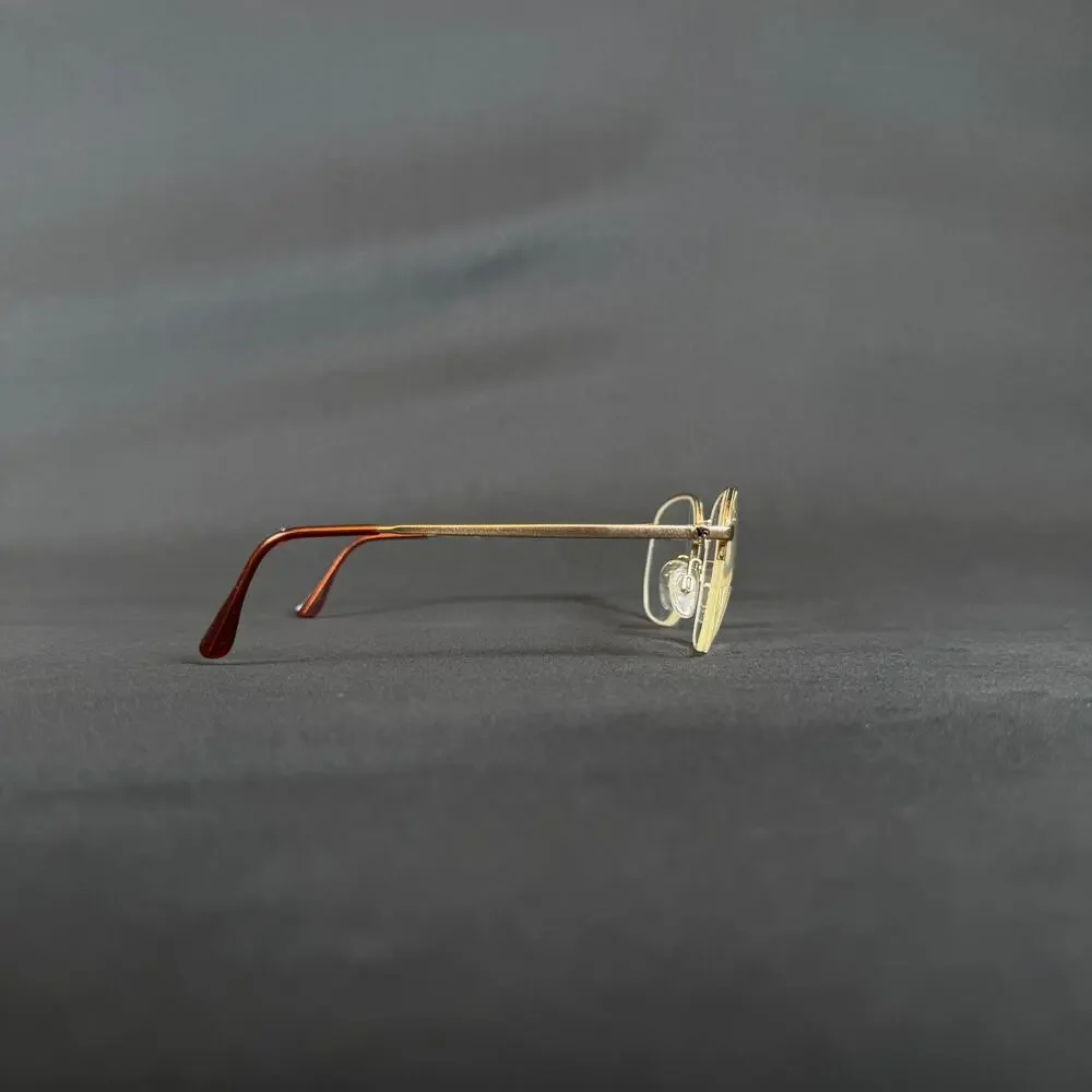 Florence Vogue VO3038 280 50-21-130 Gold Half Rim Eyeglasses Only Frame